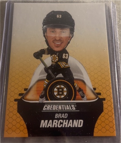 2024-25 Upper Deck Credentials #BH-BM Brad Marchand — front