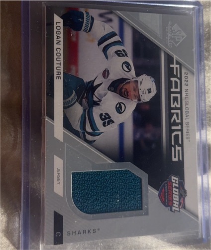2022 Panini SP Game Used Fabrics Logan Couture — front