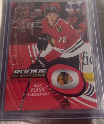 2022-23 Upper Deck Trilogy Rookie Renditions #RR-24 Alex Vlasic — front