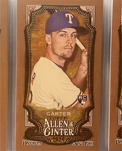2024 Topps Allen & Ginter #96 Evan Carter — front