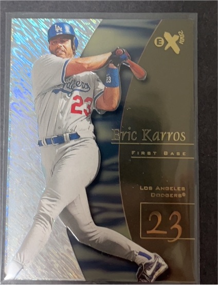 1998 SkyBox E-X2001 #54 Eric Karros — front