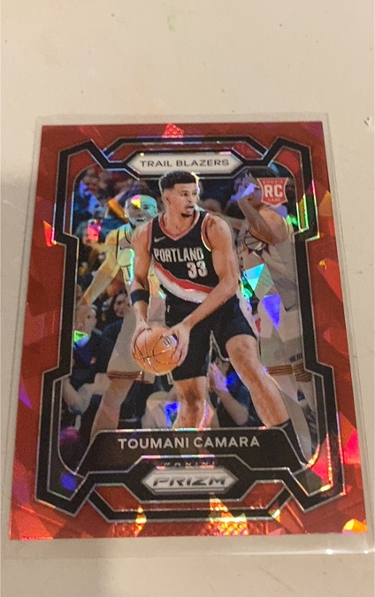 2023-24 Panini Prizm #164 Toumani Camara — front
