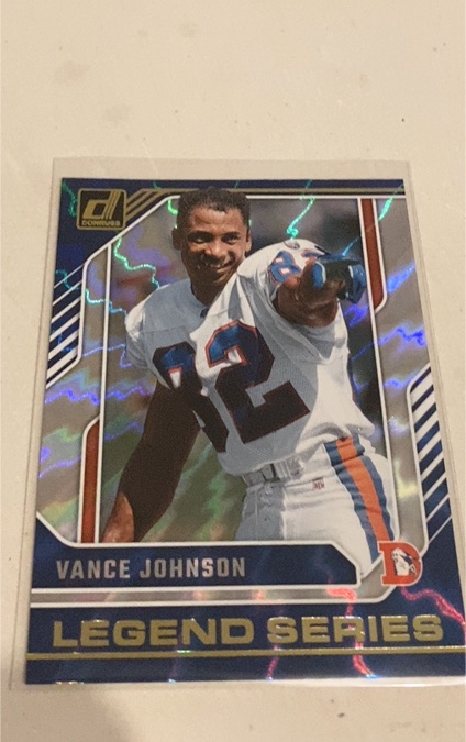 2024 Panini Donruss Legend Series #18 Vance Johnson — front