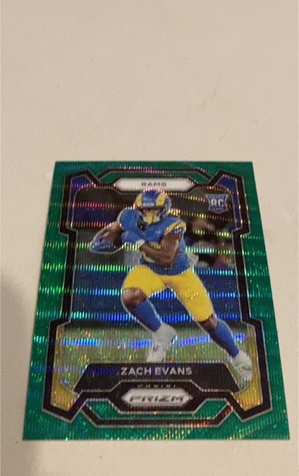 2023 Panini Prizm #359 Zach Evans — front