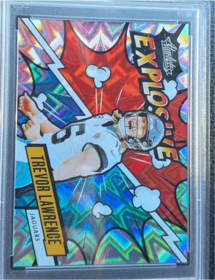 2024 Panini Absolute Explosive #EX-TL Trevor Lawrence — front