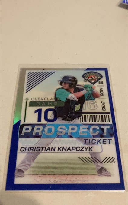 2024 Panini Prospect Edition #54 Christian Knapczyk — front
