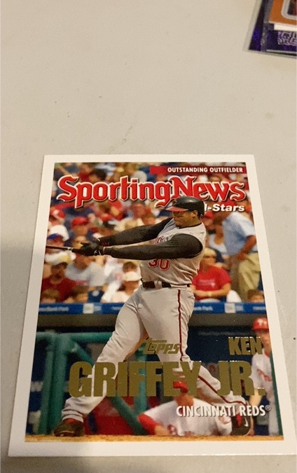 2005 Topps Update #UH162 Ken Griffey Jr — front