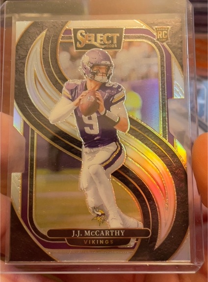 2024 Panini Select Premier Level #134 J.J. McCarthy — front