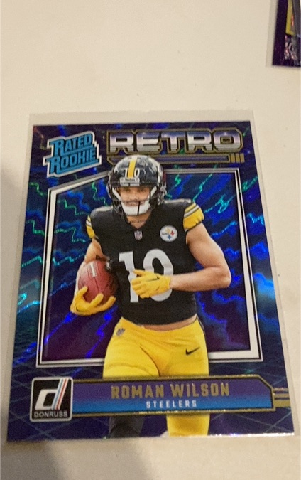 2024 Donruss Rated Rookie Retro #18 Roman Wilson — front