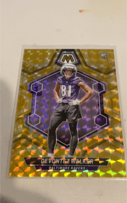 2024 Panini Mosaic #381 Devontez Walker — front