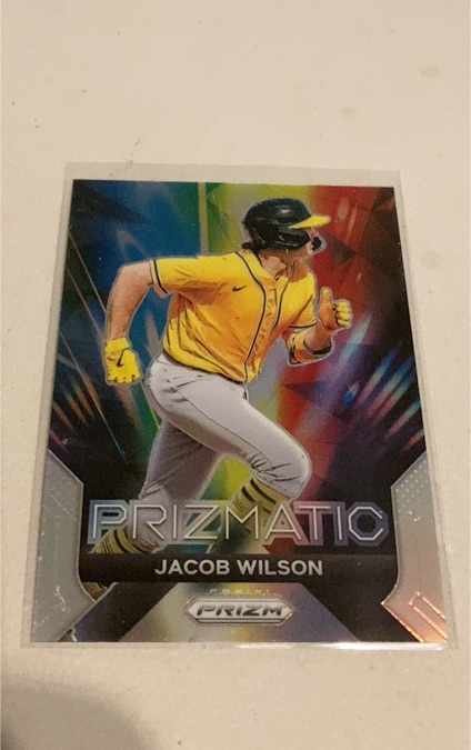 2024 Panini Prizm #13 Jacob Wilson — front