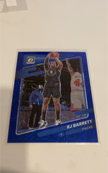 2021-22 Panini Donruss Optic #63 RJ Barrett — front