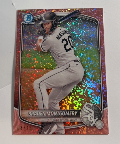 2025 Bowman Chrome Prospects #BCP-132 Braden Montgomery — front