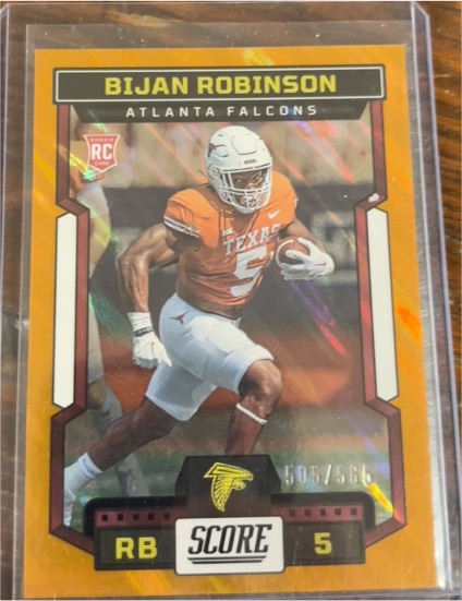 2023 Score #315 Bijan Robinson — front