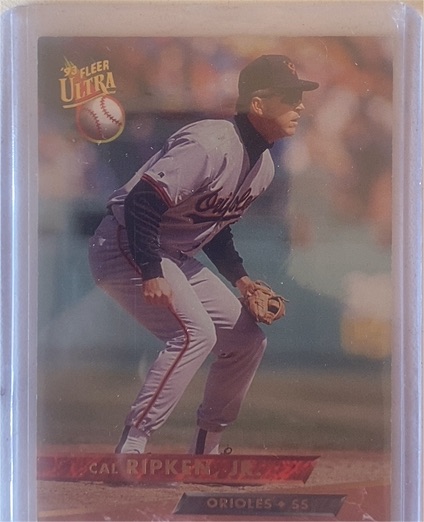 1993 Fleer Ultra #501 Cal Ripken Jr. — front
