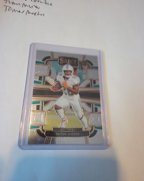 2023 Panini Select Concourse #63 De'Von Achane — front