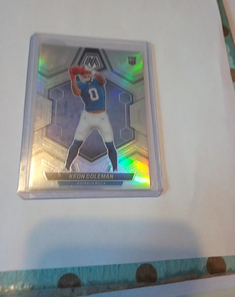 2023 Panini Mosaic #0 Keon Coleman — front