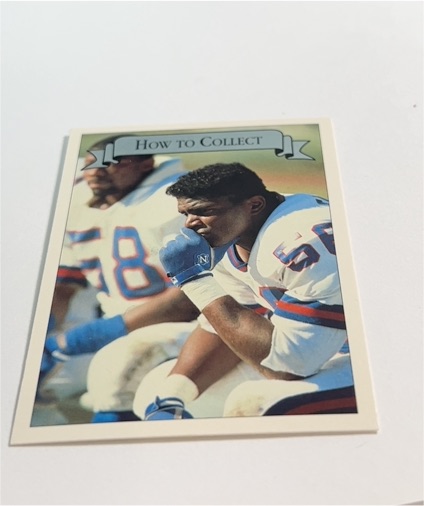 1992 Ultimate WLAF #195 How to Collect: Lawrence Taylor — front