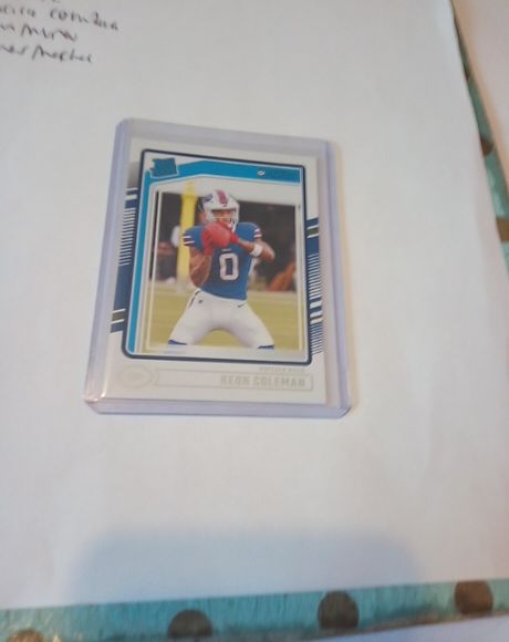 2024 Donruss #358 Keon Coleman — front