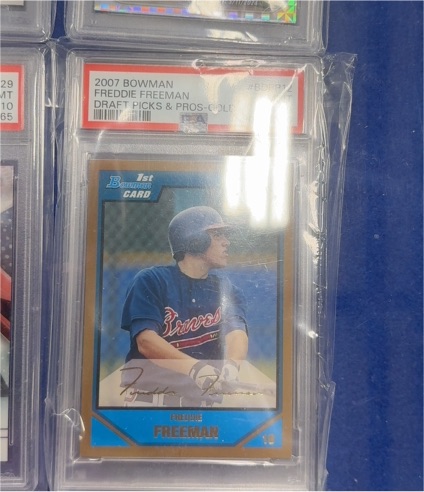 2007 Bowman Draft Picks & Prospects #BDPP12 Freddie Freeman — front