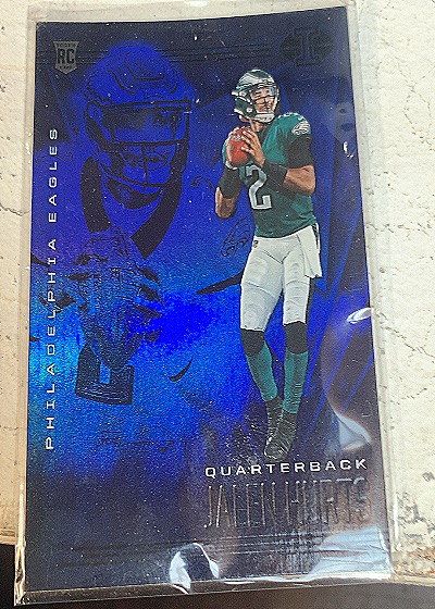 2020 Panini Illusions #11 Jalen Hurts — front