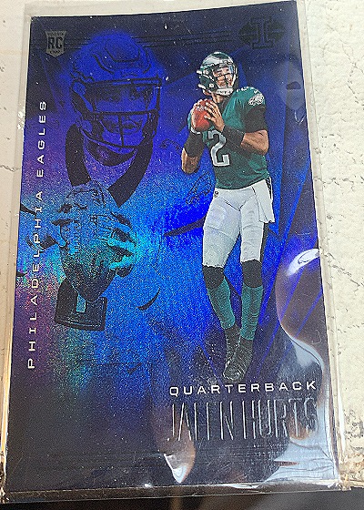 2020 Panini Illusions #11 Jalen Hurts — front