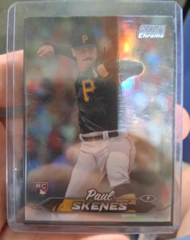 2024 Topps Stadium Club Chrome #237 Paul Skenes — front