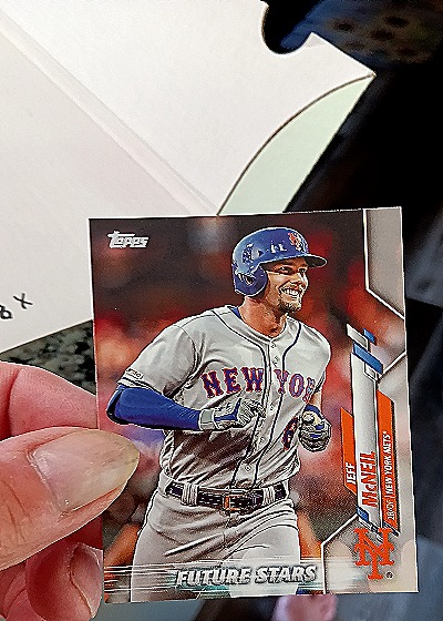 2020 Topps #48 Jeff McNeil — front