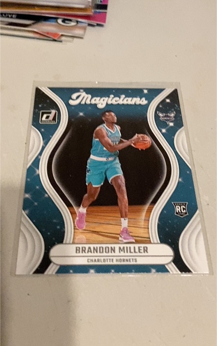 2023-24 Panini Donruss #5 Brandon Miller Magicians Rookie — front