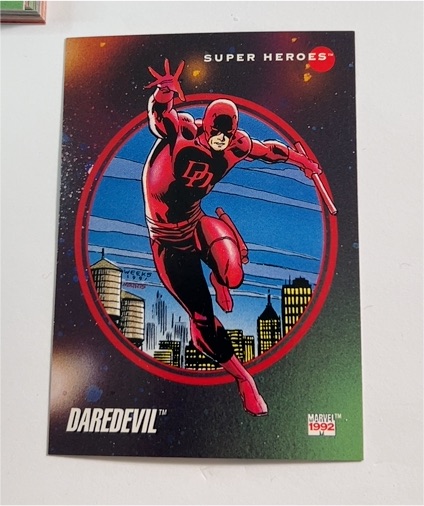 1992 Impel Marvel Universe Series 3 #20 Daredevil — front