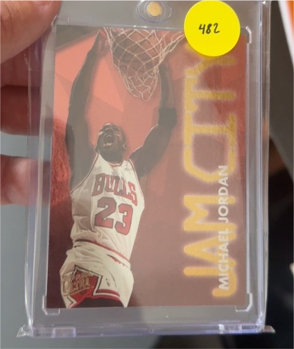 1995 Fleer Ultra #3 Michael Jordan Jam City — front