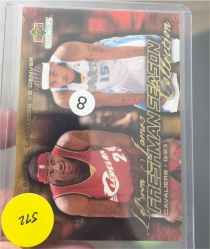 2003 Upper Deck Collectibles Freshman Season #4 LeBron James — front