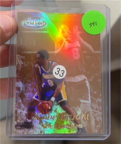 1999 Topps Gold Label #541 Kobe Bryant — front