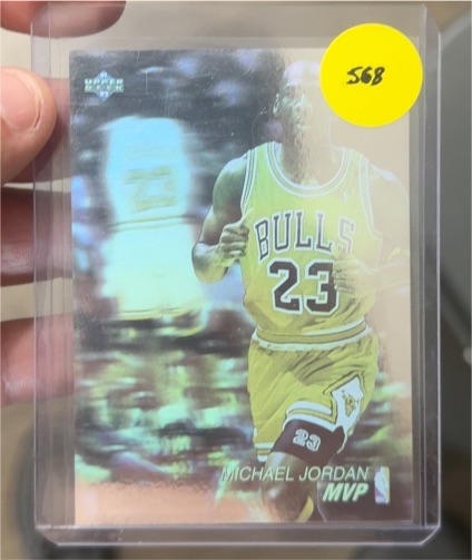 1991-92 Upper Deck #402 Michael Jordan MVP — front