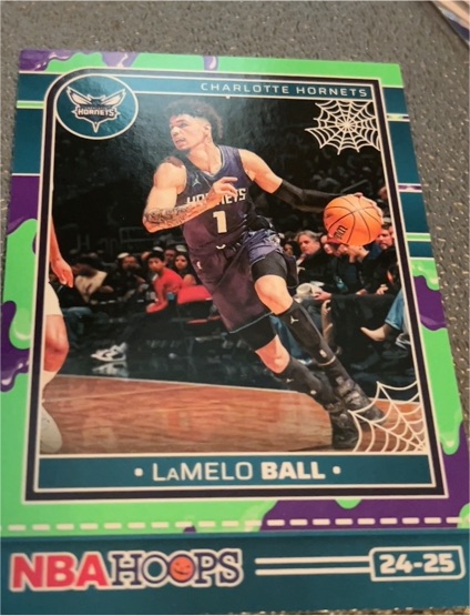 2024-25 Panini Haunted Hoops #13 LaMelo Ball — front