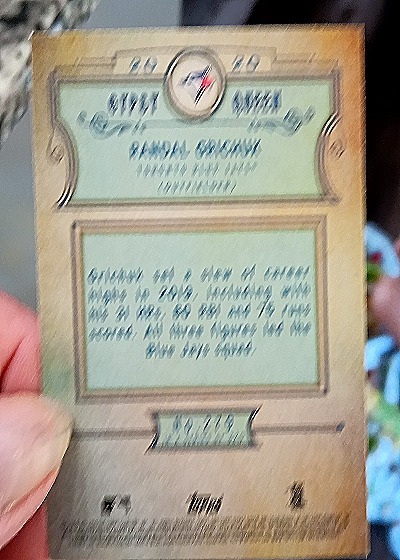 2020 Topps Gypsy Queen #210 Randal Grichuk — back