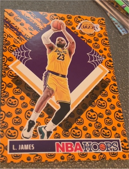 2024-25 Panini Haunted Hoops Tribute #282 LeBron James — front