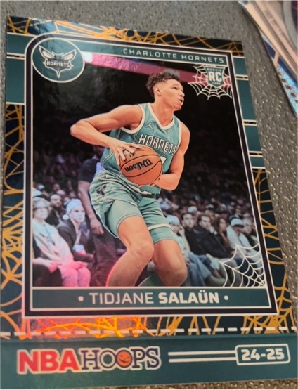 2024-25 Panini Haunted Hoops #235 Tidjane Salaün — front