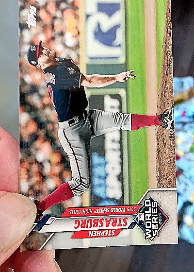 2020 Topps World Series Highlights #76 Stephen Strasburg — front