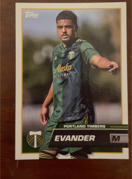 2023 Topps MLS #65 Evander — front