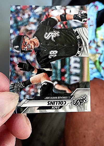 2020 Topps Chrome #208 Zack Collins — front