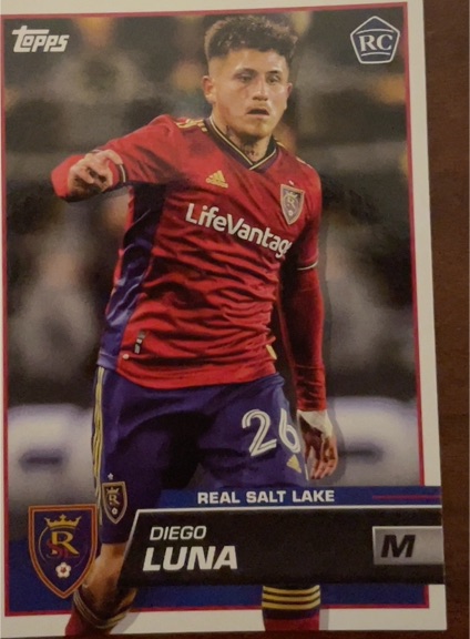 2023 Topps MLS #9 Diego Luna — front