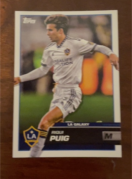 2023 Topps MLS #98 Riqui Puig — front