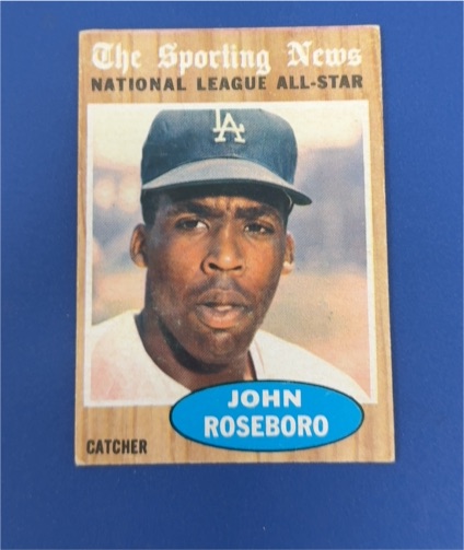 1962 Topps #397 John Roseboro — front