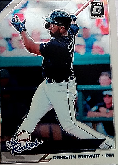 2019 Donruss Optic The Rookies #4 Christin Stewart — front