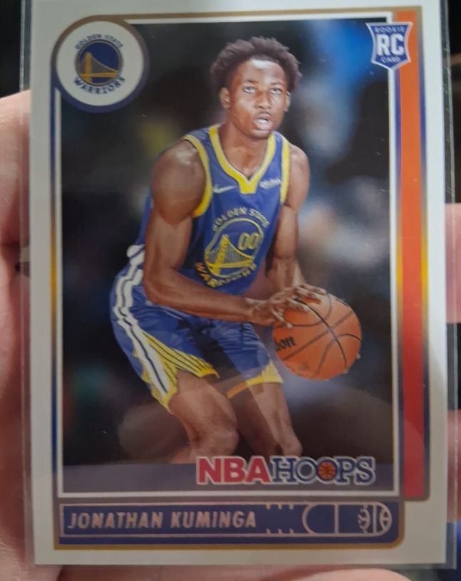 2021-22 Panini NBA Hoops #219 Jonathan Kuminga — front