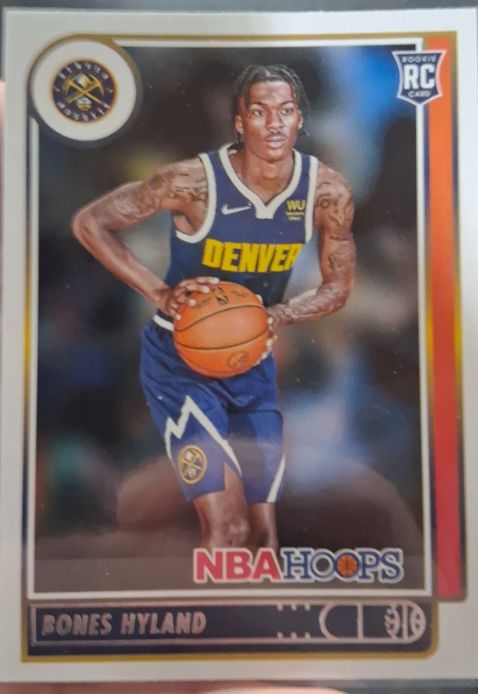 2021-22 Panini NBA Hoops #224 Bones Hyland — front