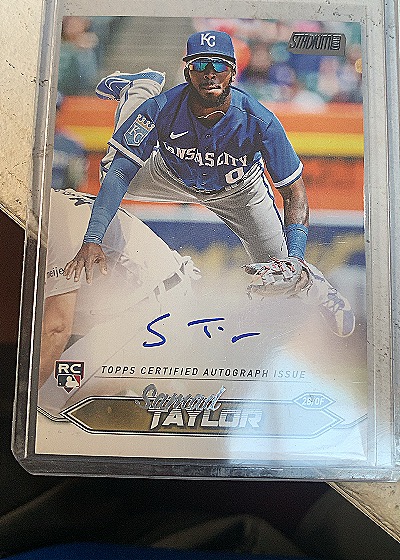 2024 Topps Stadium Club #SCBA-ST Samad Taylor — front
