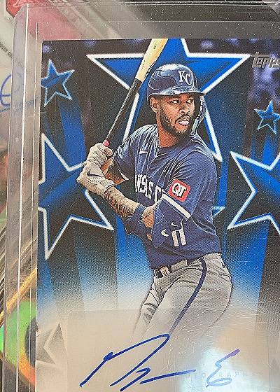 2025 Topps Series 1 Baseball Stars Auto #BSA-MG Maikel Garcia — front