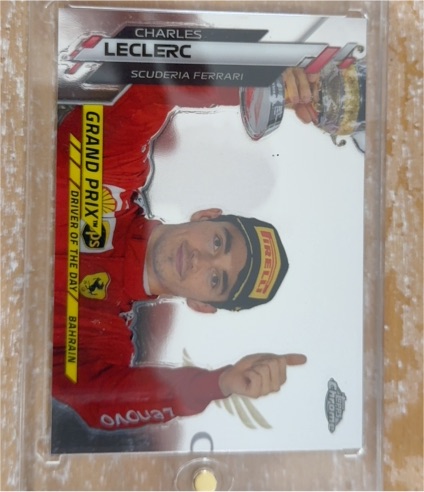 2020 Topps Chrome Formula 1 #155 Charles Leclerc — front